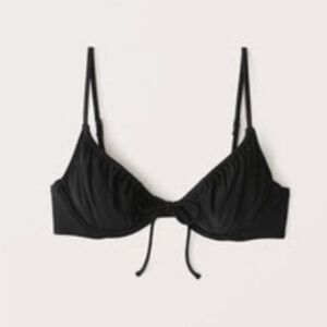 Black Women's swim top